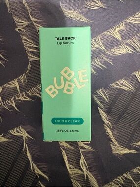 Bubble Talk Back Bubble Lip Serum — Loud & Clear (Mint Green)